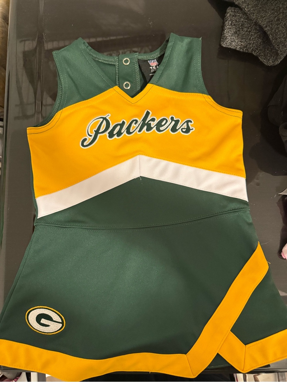 NFL Green Bay Packers Team Apparel Kids Dress